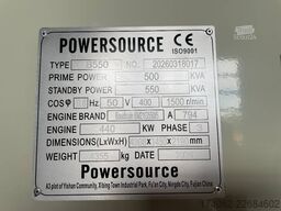 Baudouin 6M21G550/5 - 550 kVA Generator - DPX-19878