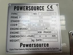 Baudouin 6M21G825/5 - 825 kVA Generator - DPX-19881