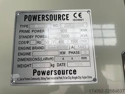 Baudouin 8M33G1000/5 - 1000 kVA Generator - DPX-19882