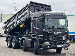 Scania G460 XT Super 8x4 Meiller 3 Side Tipper / Damag...