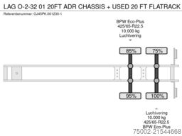 LAG FT ADR CHASSIS + USED  FT FLATRACK