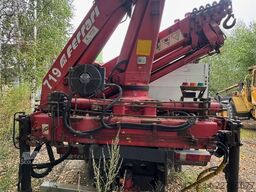 Mercedes-Benz Actros 2544 6x2 Crane Truck w/ Rear-Mounted Ferrar