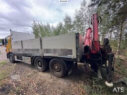 Mercedes-Benz Actros 2544 6x2 Crane Truck w/ Rear-Mounted Ferrar