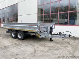 Möslein TTD 14  5,70 m  14 t Tandem- Kipper Tieflader 5,70 m lang, Breite Reifen-- Neufahrzeug --