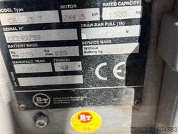 CESAB CBE 15T electrisch Triplexmast, ss