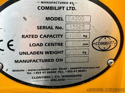 Combilift C4000 /2008 /Diesel/ Only 6262 hours