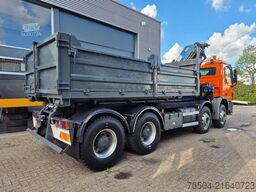 Mercedes-Benz Actros 3241 8X4 Containersysteem/ 20T HMF crane...