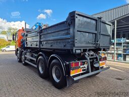 Mercedes-Benz Actros 3241 8X4 Containersysteem/ 20T HMF crane...