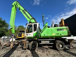 Sennebogen 830 E / Greifer / Hochf. Kabine