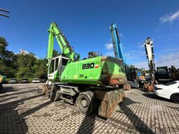 Sennebogen 830 E / Greifer / Hochf. Kabine