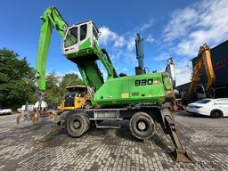Sennebogen 830 E / Greifer / Hochf. Kabine