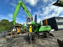 Sennebogen 830 E / Greifer / Hochf. Kabine