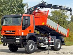IVECO TRAKKER 190T36 * Kipper 3,70m* KRAN /FUNK * 4x4
