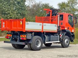 IVECO TRAKKER 190T36 * Kipper 3,70m* KRAN /FUNK * 4x4