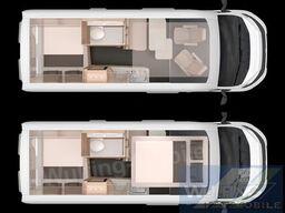 WEINSBERG CaraTour 600 MQH FIAT MAXI Autom TV Navi LED-SW