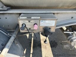 MENCI LEBENSMITTELTANK ISOLIERT, 3 KAMMERN, 34000L LIFTACHSE,   BPW-ACHSEN