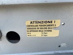 MENCI LEBENSMITTELTANK ISOLIERT, 3 KAMMERN, 34000L LIFTACHSE,   BPW-ACHSEN