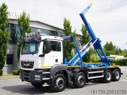 MAN TGS 35.400 8×4 HYVA LIFT 32.56 SE hooklift