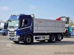 Scania G500 6x2 - Tipper + Palfinger epsilon M110L - R...
