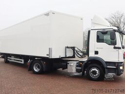 MAN TGM 15.290 Trekker + Heiwo city trailer geisole...