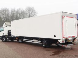 MAN TGM 15.290 Trekker + Heiwo city trailer geisole...