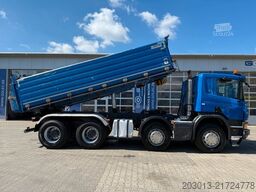 SCANIA P 410 8x4 Dreiseitenkipper DAUTEL