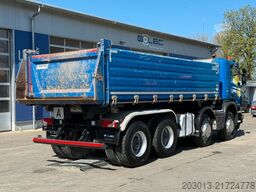 SCANIA P 410 8x4 Dreiseitenkipper DAUTEL