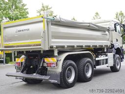 MAN TGS 33.480 6X6/ 15 tho.km!!! / KH-Kipper