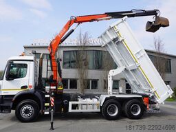 Mercedes-Benz Arocs 2636 / 6x4 / HDS Fassi / 3-Way Tip