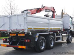 Mercedes-Benz Arocs 2636 / 6x4 / HDS Fassi / 3-Way Tip