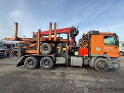 MERCEDES-BENZ ACTROS 2646 6X4 MP2 LANGHOLZ + NACHLÄUFER MÜLLER