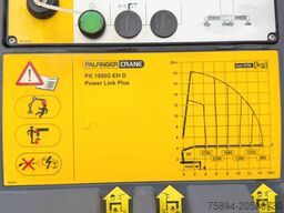 VOLVO FMX 460 Kipper 6,40m + PALFINGER PK 18002 EH D