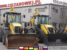 New Holland B 115 C backhoe loader/ 1000 MTH/ 2units