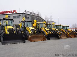 New Holland B 115 C backhoe loader/ 1000 MTH/ 2units