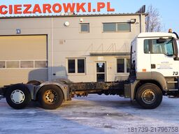 MAN TGS 26.360/ 550 cm chassis/ steered axle