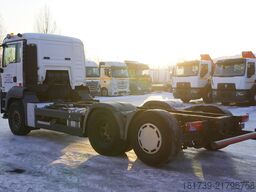 MAN TGS 26.360/ 550 cm chassis/ steered axle