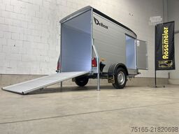 Rimorchio a cassetta Cheval Liberte Debon C255 Seitentür Kofferanhänger