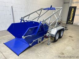 Blyss KTT V2L mit Mulde Kabeltrommelanhänger