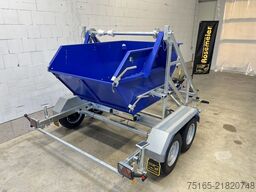 Blyss KTT V2L mit Mulde Kabeltrommelanhänger