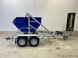 Blyss KTT V2L mit Mulde Kabeltrommelanhänger