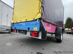 Rosemeier VE Spectrum C 13.30 mit Plane Kastenanhänger gebrem