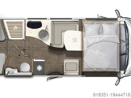 EURA MOBIL INTEGRA LINE IL 720 EB, Maxi 4,4 t, 180 PS