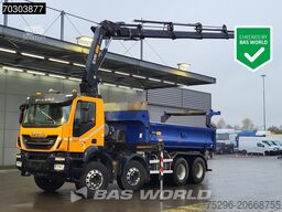 Iveco Trakker 450 8X4 HIAB 211 EP-4 Hiduo Kran Crane ...