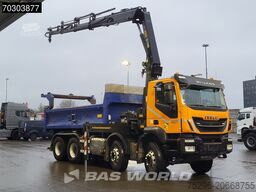 Iveco Trakker 450 8X4 HIAB 211 EP-4 Hiduo Kran Crane ...
