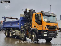 Iveco Trakker 450 8X4 HIAB 211 EP-4 Hiduo Kran Crane ...
