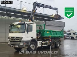 Mercedes Actros 2646 Actros 6X4 HIAB 122 BS-2 HIDUO Cran...
