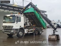 Mercedes Actros 2646 Actros 6X4 HIAB 122 BS-2 HIDUO Cran...