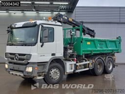 Mercedes Actros 2646 Actros 6X4 HIAB 122 BS-2 HIDUO Cran...
