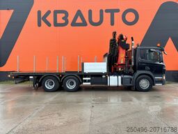 Scania P 380 6x2 PK 44002 + WINCH / PLATFORM L=6090 mm