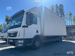 MAN TGL 8.220 4x2 box truck – 115,000 km – tail lift a
